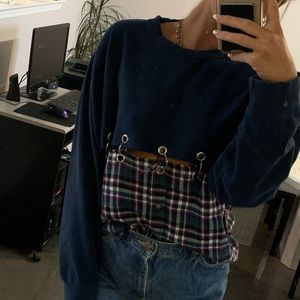 First Of A Kind Crewneck Flannel